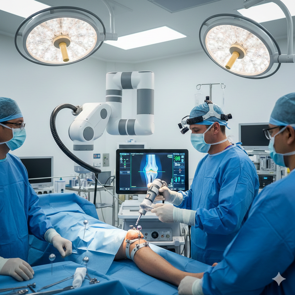 Robotic Knee Replacement robotic knee image3